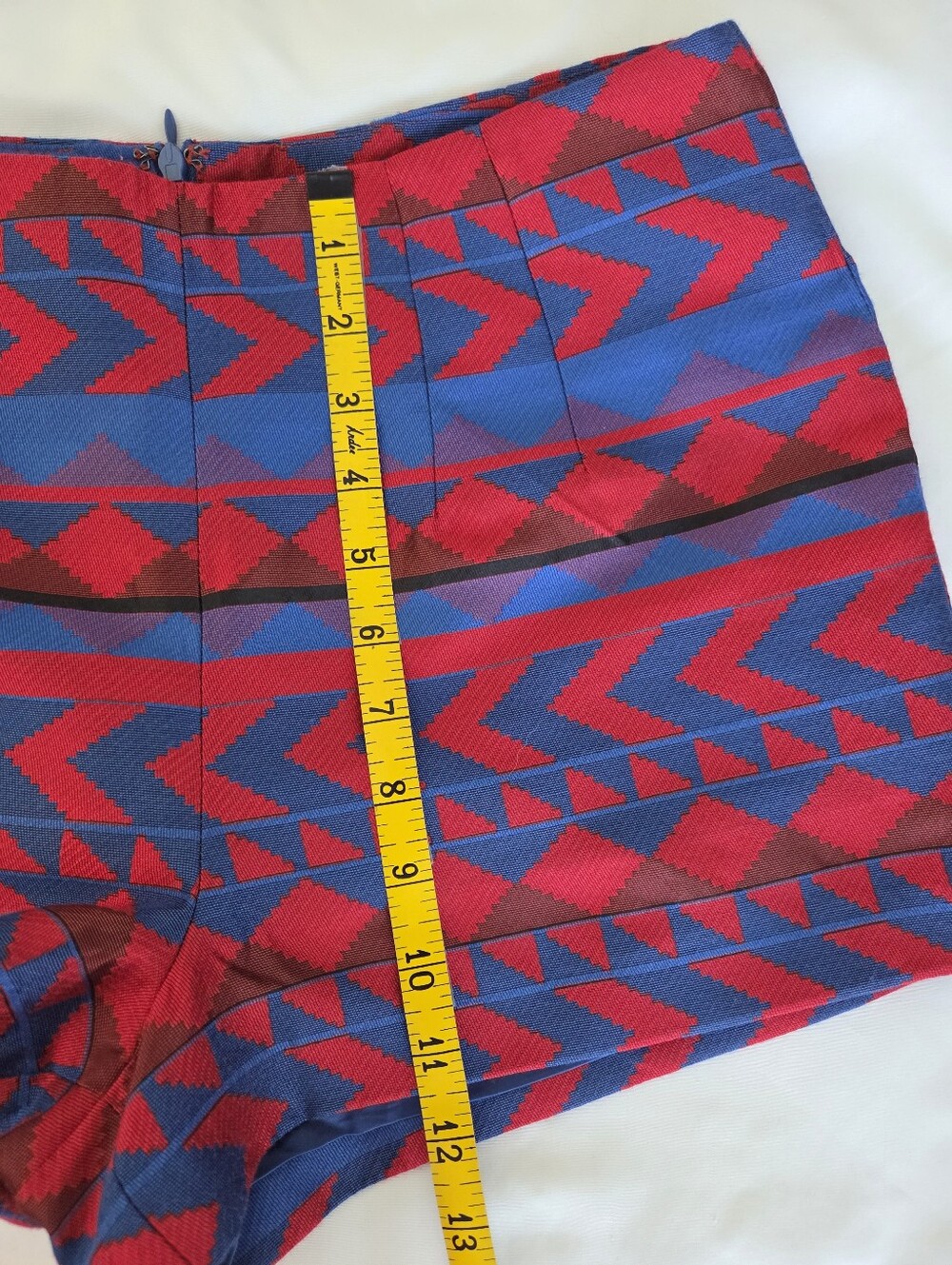 Forever 21 "Love 21" Red, Blue, & Black Geometric Shorts, sz XS